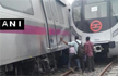2 Delhi Metro trains collide during commissioning at Kalindi Kunj depot